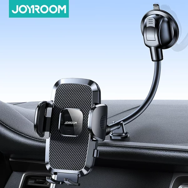 Dashboard Phone Holder for Car【360° Widest View】9in Flexible Long Arm, Universal Handsfree Auto Windshield Air Vent Phone Mount 1